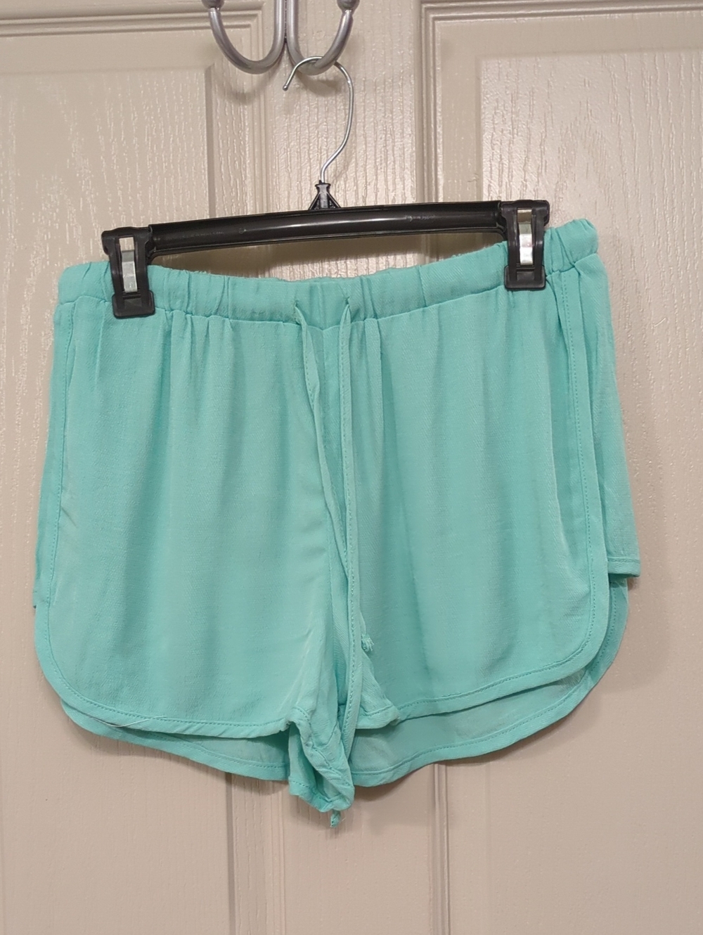 Kendall & Kylie Light Aqua Athletic Lounge Shorts